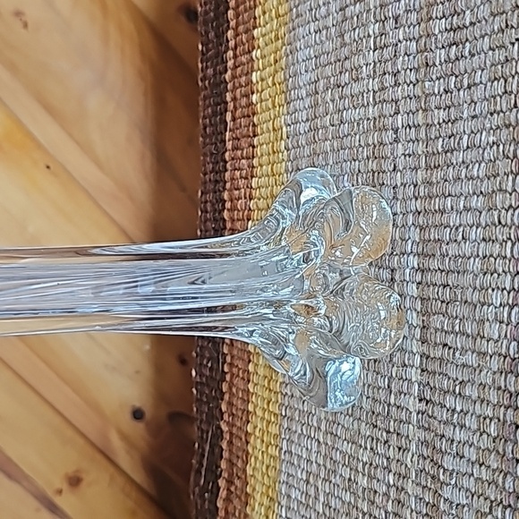 Twisted Glass Tall Bud Vase - Picture 2 of 5